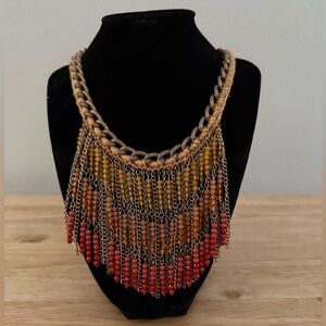 Elegant Multicolor Beaded Necklace